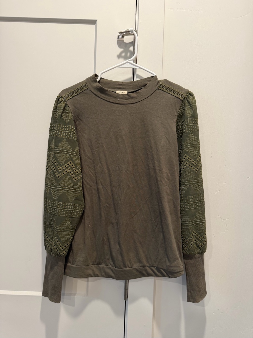 Green Long Sleeve from Anthropologie